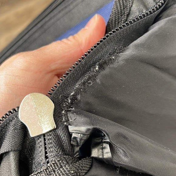 L’egent School Work Backpack Blue Black Multi Compartment Padded Back Straps - Picture 7 of 16